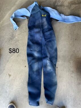Body Glove Navy and Light Blue Full Wetsuit